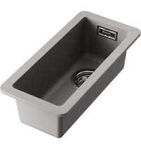Мойка Omoikiri Kata 20-U-GR Artgranit/leningrad grey