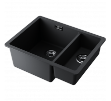 Omoikiri Kata 55-2-U-BL Artgranit/черный