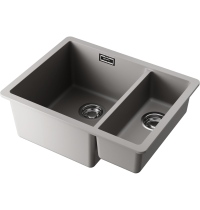 Мойка Omoikiri Kata 55-2-U-GR Artgranit/leningrad grey