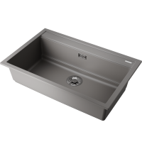 Мойка Omoikiri Kitagawa 79-LB-GR Artceramic/leningrad grey