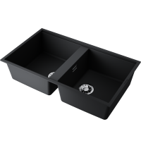 Мойка Omoikiri Kitagawa 83-2-U-GB Artceramic/графит