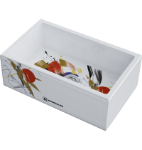 Мойка Omoikiri Mikura 76-Tokyo Natceramic/белый