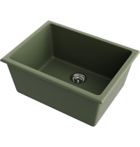 Мойка Omoikiri Okinoshima 61-U/I-OL Natceramic/olive