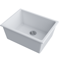 Мойка Omoikiri Okinoshima 61-U/I-WH Natceramic/белый