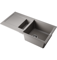 Мойка Omoikiri Sakaime 86-2-GR Tetogranit/leningrad grey