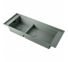 Omoikiri Sintesi Pro 114-2-U/I-WG Artceramic/wind green