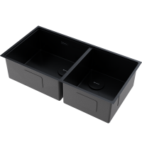 Мойка Omoikiri Taki 85-2-LB-U/IF Side-GB нерж. сталь/графит