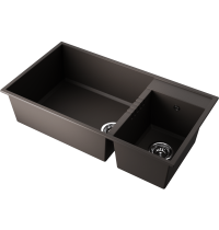 Мойка Omoikiri Tedori 85-2-U-ES Tetogranit/espresso