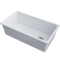 Мойка Omoikiri Tokara 88-U/I-WH Glossy Natceramic/белый глянцевый