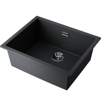 Мойка Omoikiri Yamakawa 55T-U/I-BL Tetogranit/черный