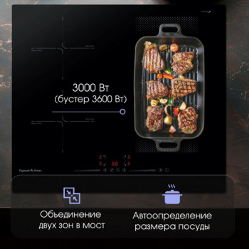 Варочная панель индукционная Zigmund & Shtain CI 61.6 B